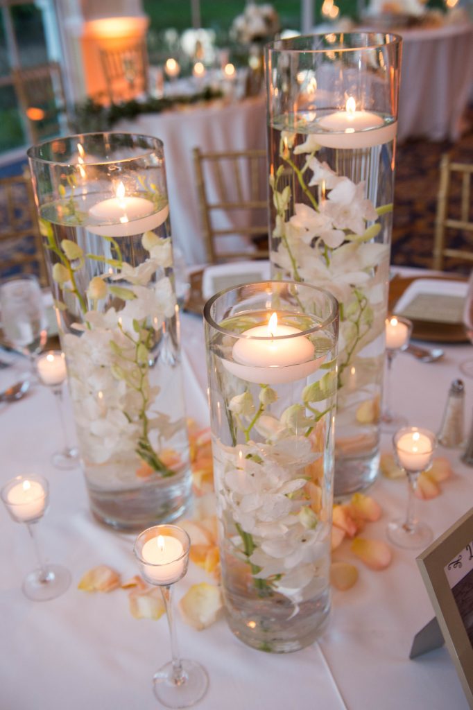 wedding candle decor