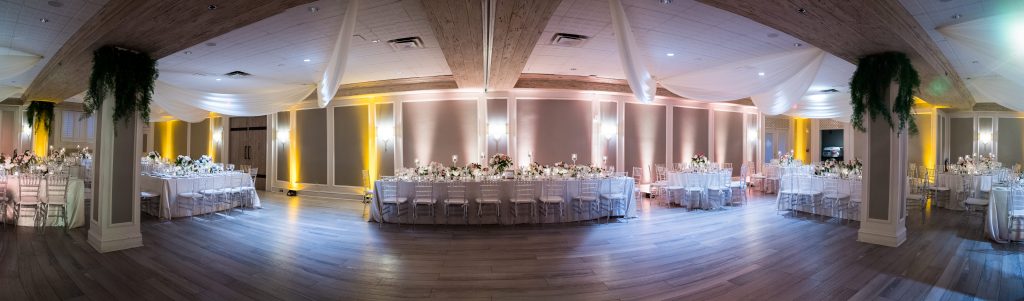 Wedding reception and decor