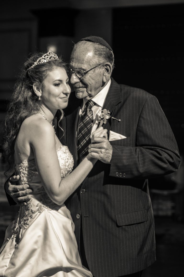 Bride first dance with grandfather