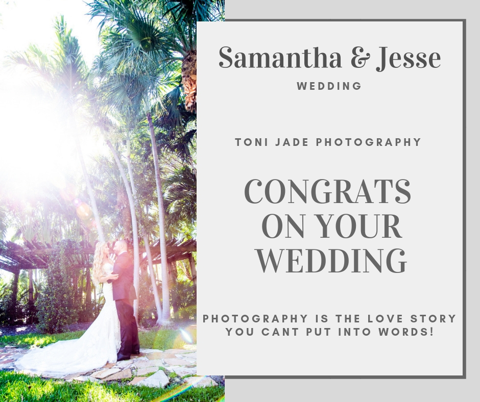 Samantha and Jesse's Wedding Cover Image